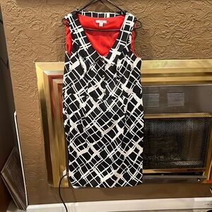 Black and white dress size 16